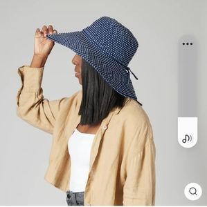 SAN DIEGO HAT COMPANY Ribbon Braid hat with Ticking